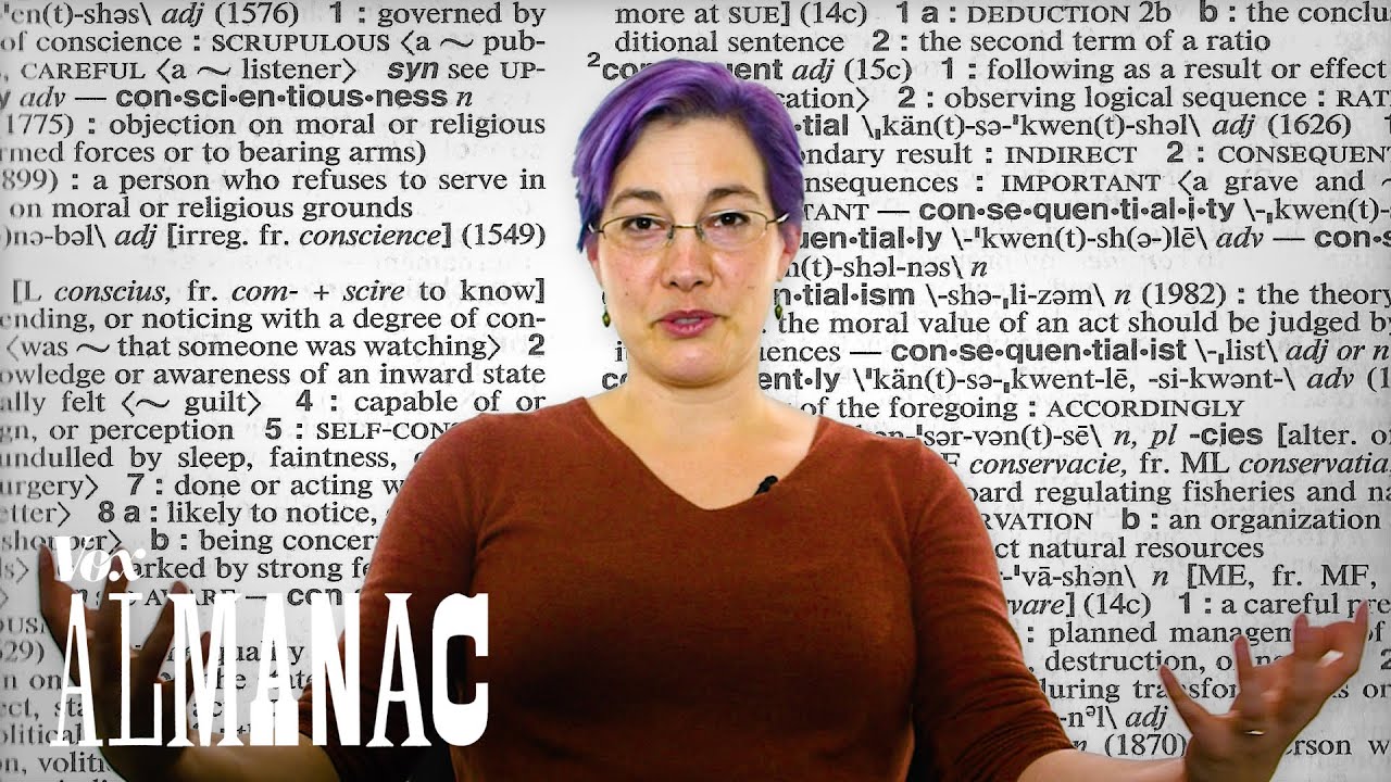 How a dictionary writer defines English