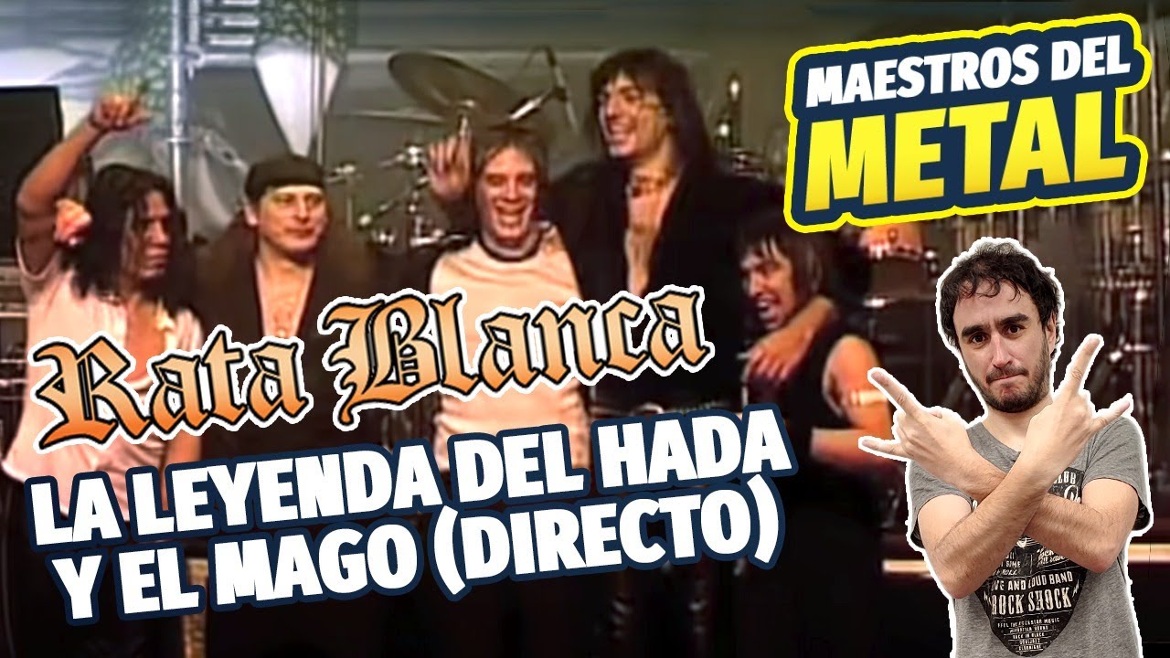 🎶RATA BLANCA - La Leyenda del Hada y el Mago en vivo🎶 REACCIÓN