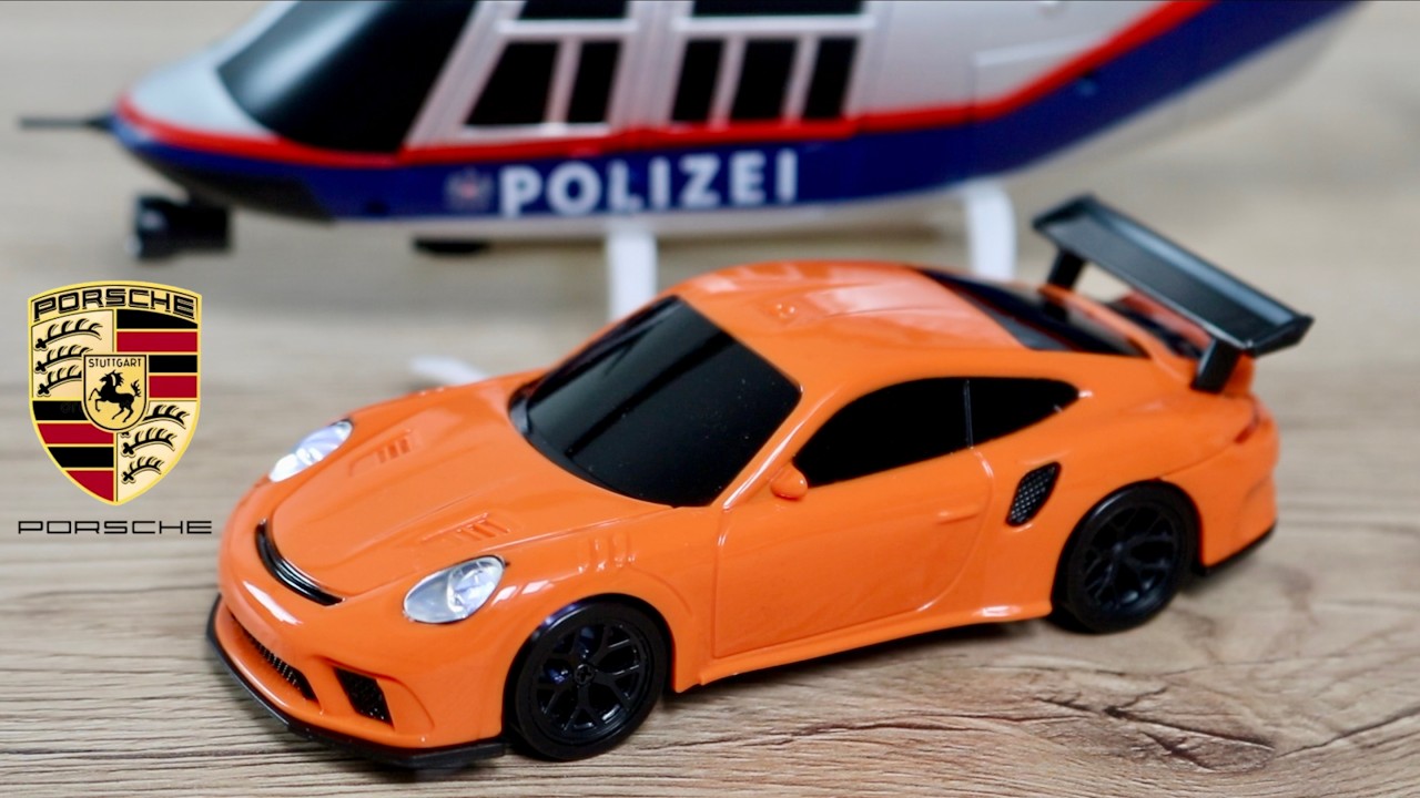 1:43 4WD Porsche RC Drift Car | Распаковка и тест-драйв | KISSS