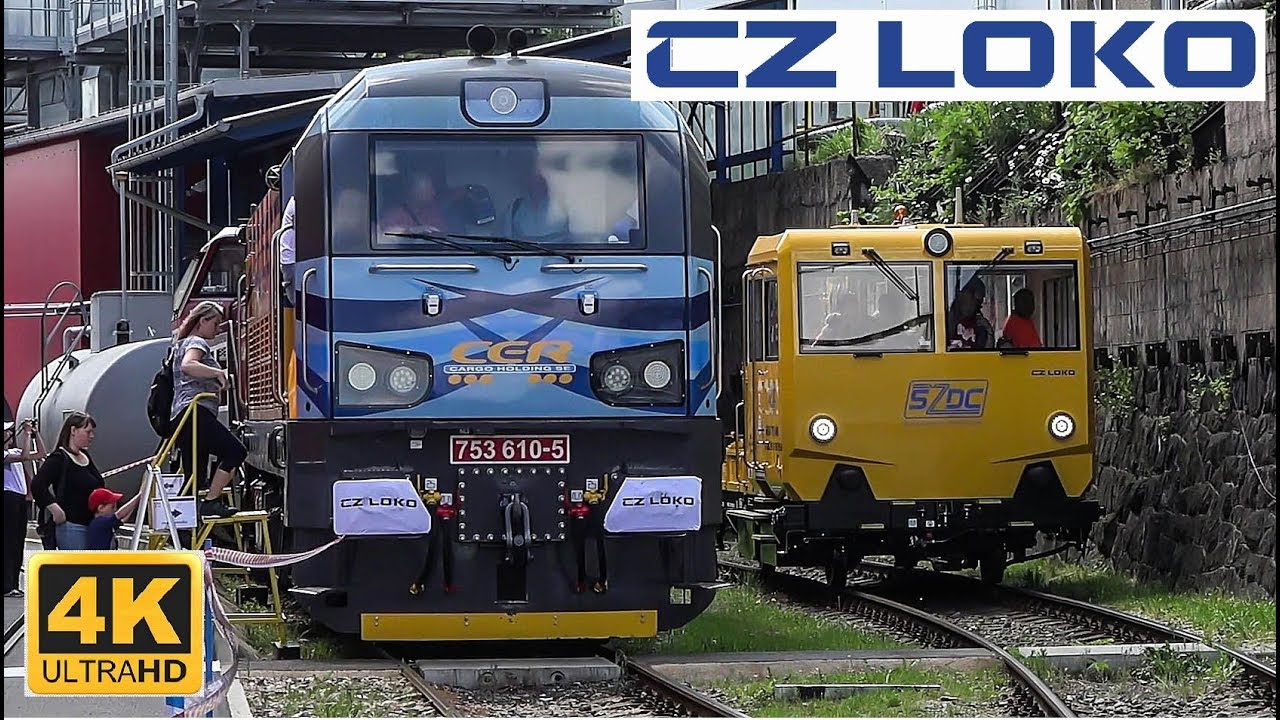 Výročí 170 let CZ LOKO den otevřených dveří 1.6.2019 (4K)