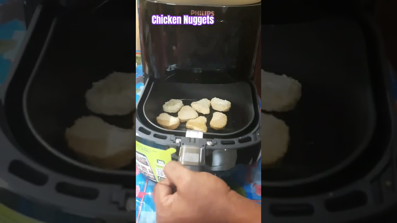 How to cook  frozen chicken Nuggets in air fryer #philipsairfryer #chicken #Nuggets #airfryerrecipes