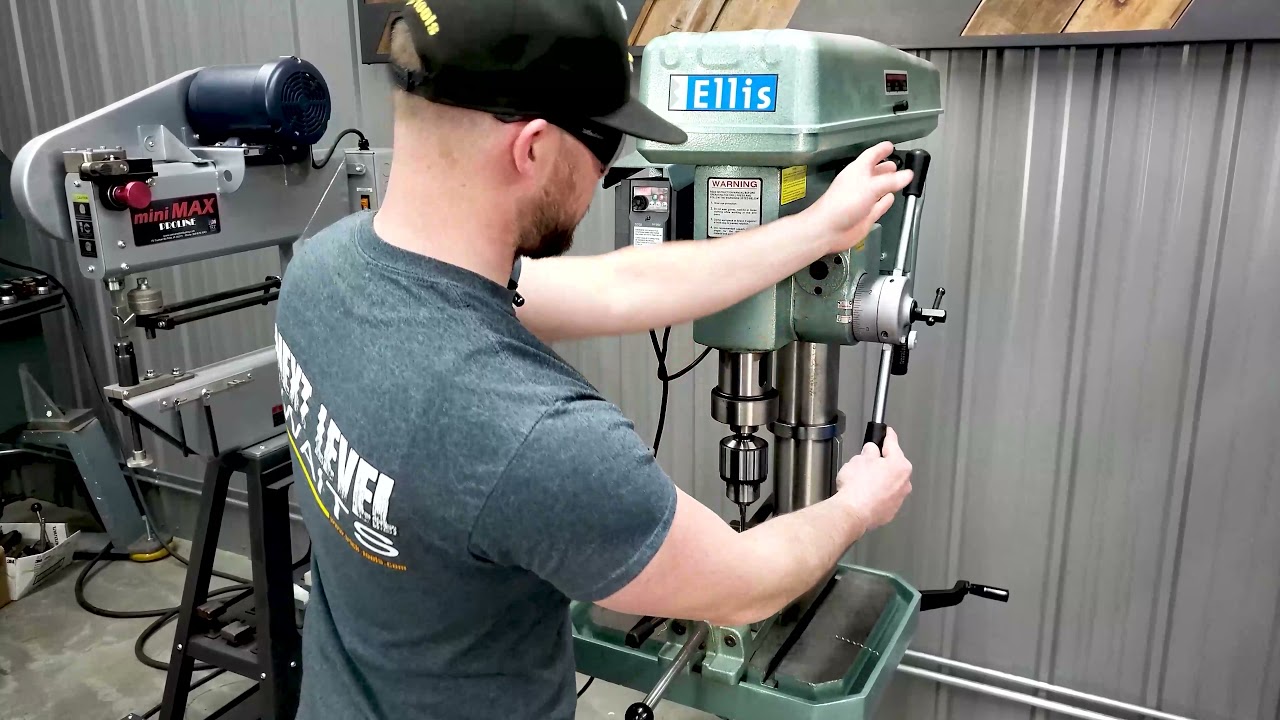 Ellis 9400 Drill Press Demo - Trick-Tools.com