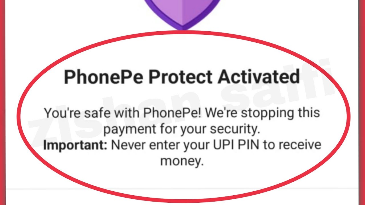How to Fix 'PhonePe Protect Activated' Issue