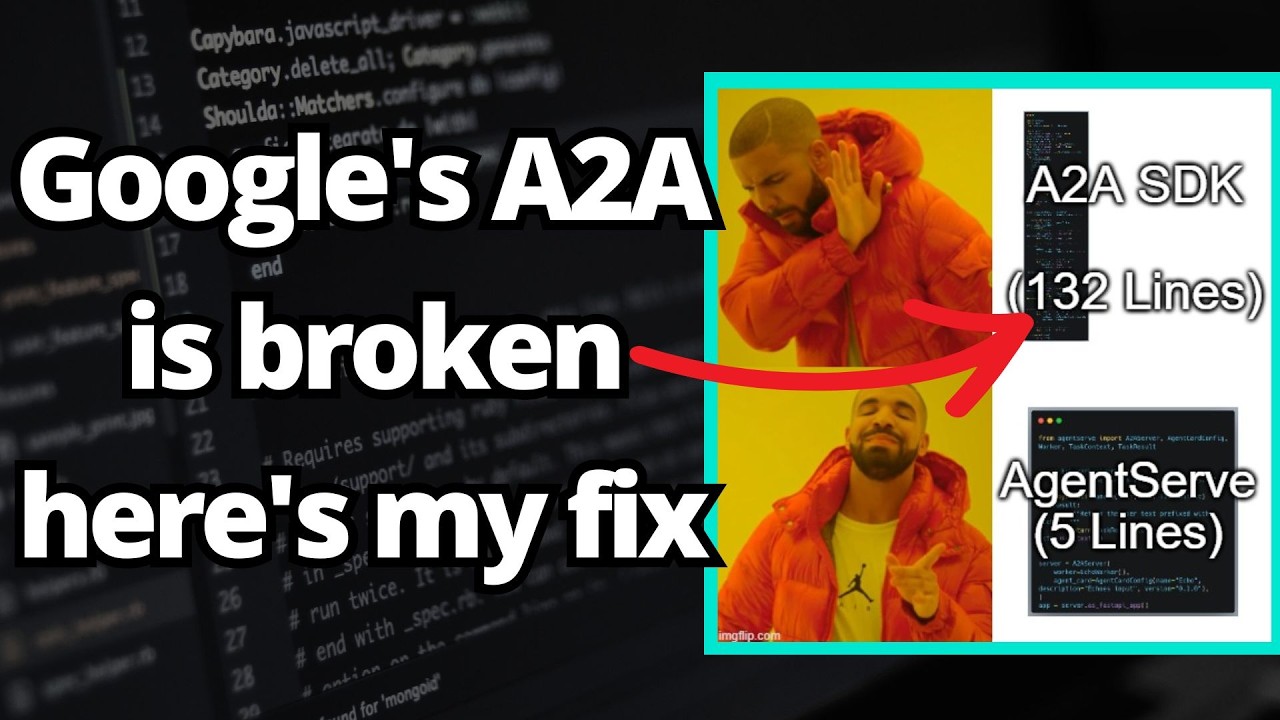 The A2A SDK Is Too Complex - So I Fixed It (From 132 to 5 Lines of code)