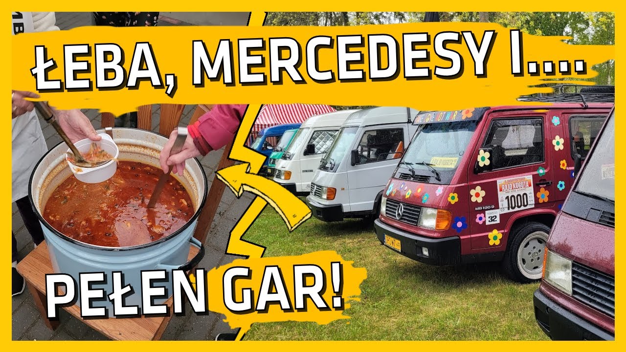 CIĄGLE PADA... ALE GŁODNI NIE CHODZIMY! ZLOT MB100 W ŁEBIE!