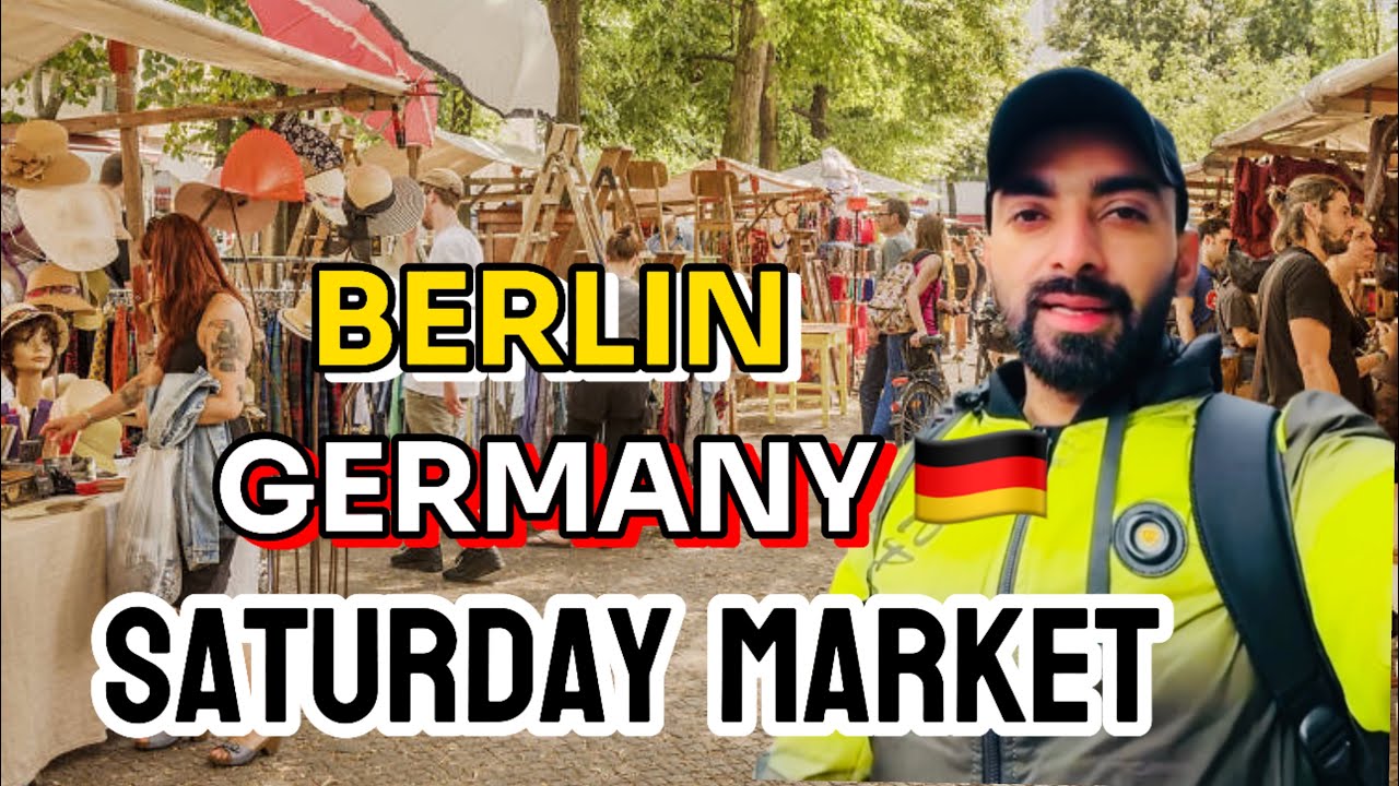 Hafta Bazar in Berlin 🇩🇪 | Local Market Life in Germany 2025