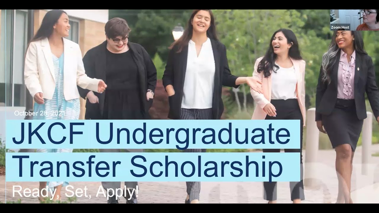Jack Kent Cooke Undergraduate Transfer Scholarship overview with Phi Theta Kappa!