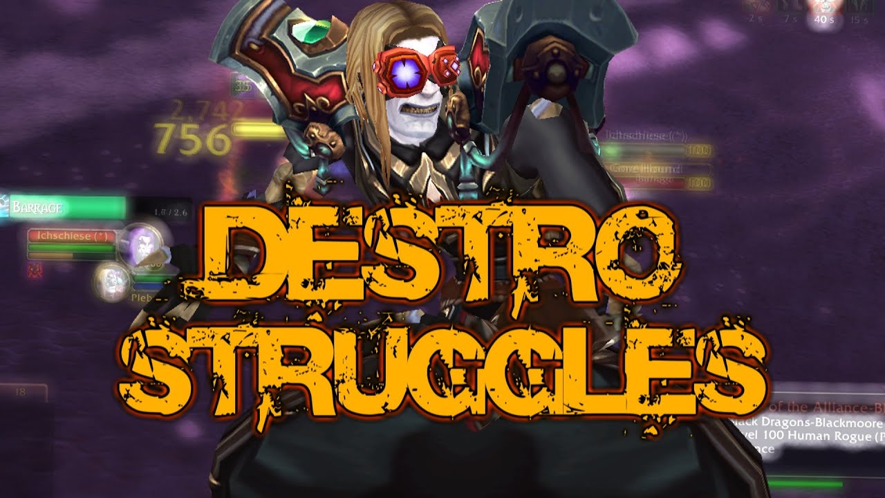 WoD Destruction Warlock BGs & WPvP [6.1] [Cobrak]