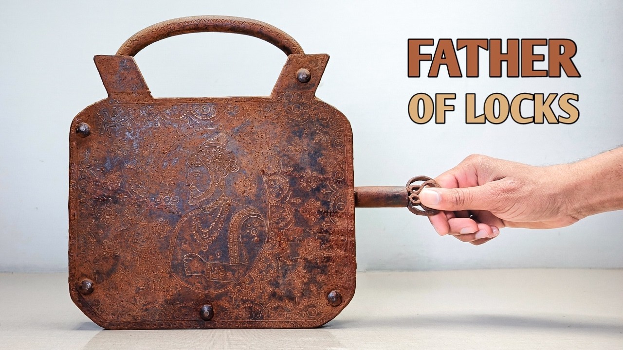 Rusty Giant Lock Restoration