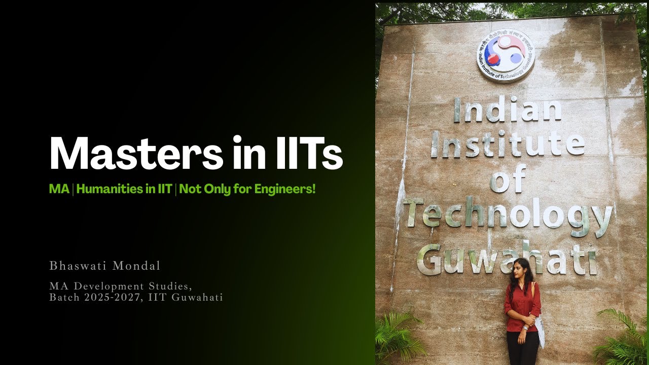 Masters in IITs | MA | Humanities in IIT | Not Only for Engineers!
