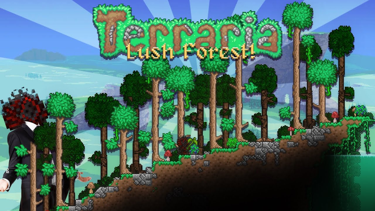 Давайте построим пышный лес в Terraria! | Советы по строительству в Terraria