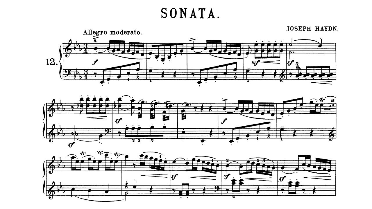 Haydn: Sonata no 43 in E flat major Hob. XVI:28 - Gilbert Kalish, 1976 - Nonesuch H-71344