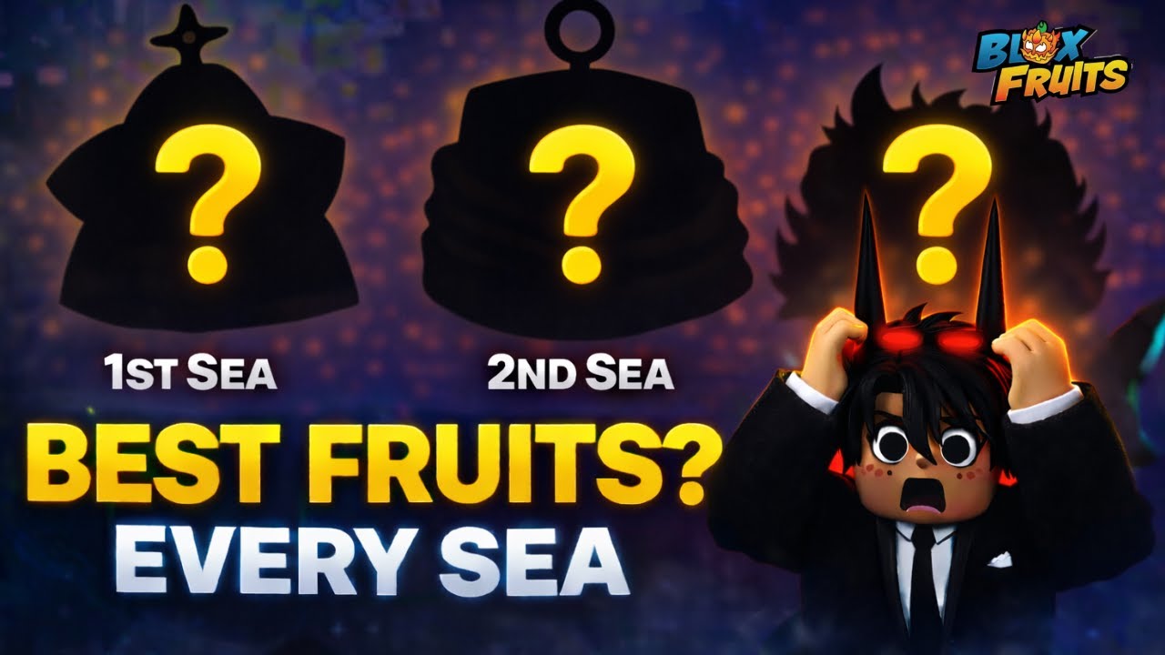 Which Fruit is BEST in Each Sea? | Blox Fruits Guide