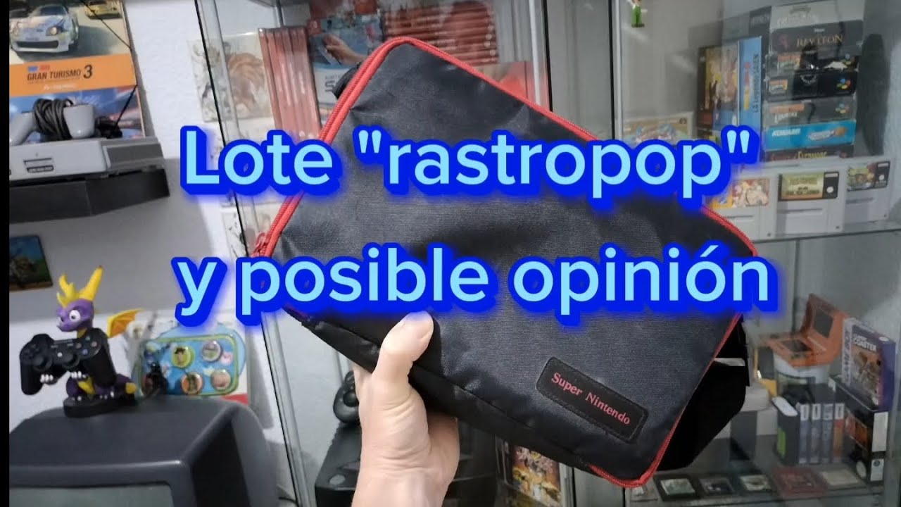 Lote rastropopero y opinión gamer