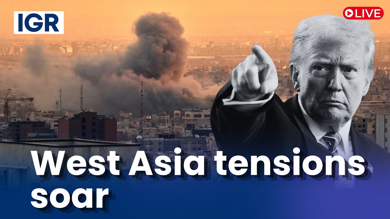 US Iran War LIVE: Trump Cuts Camp David Trip Short Amid Escalating Iran War Threat | IGR