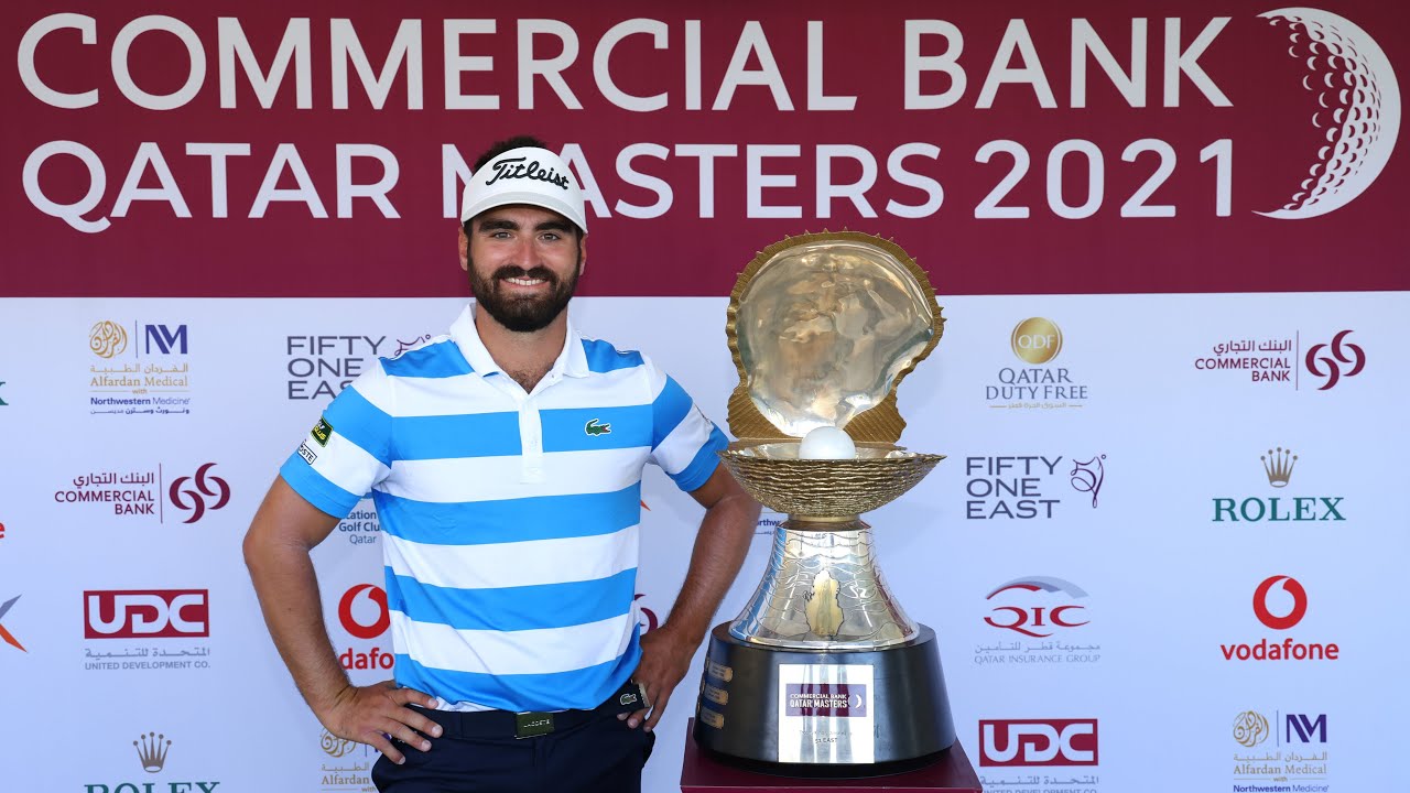 Antoine Rozner golf swing . Winner. Golf in Dubai Championship 2020 . -25 #shorts #alloverthegolf