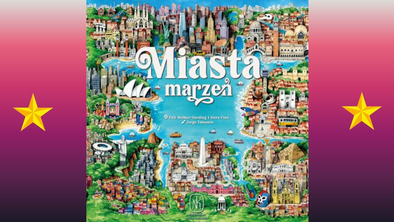 MIASTA MARZEŃ (Zasady Gry + Cała Runda)