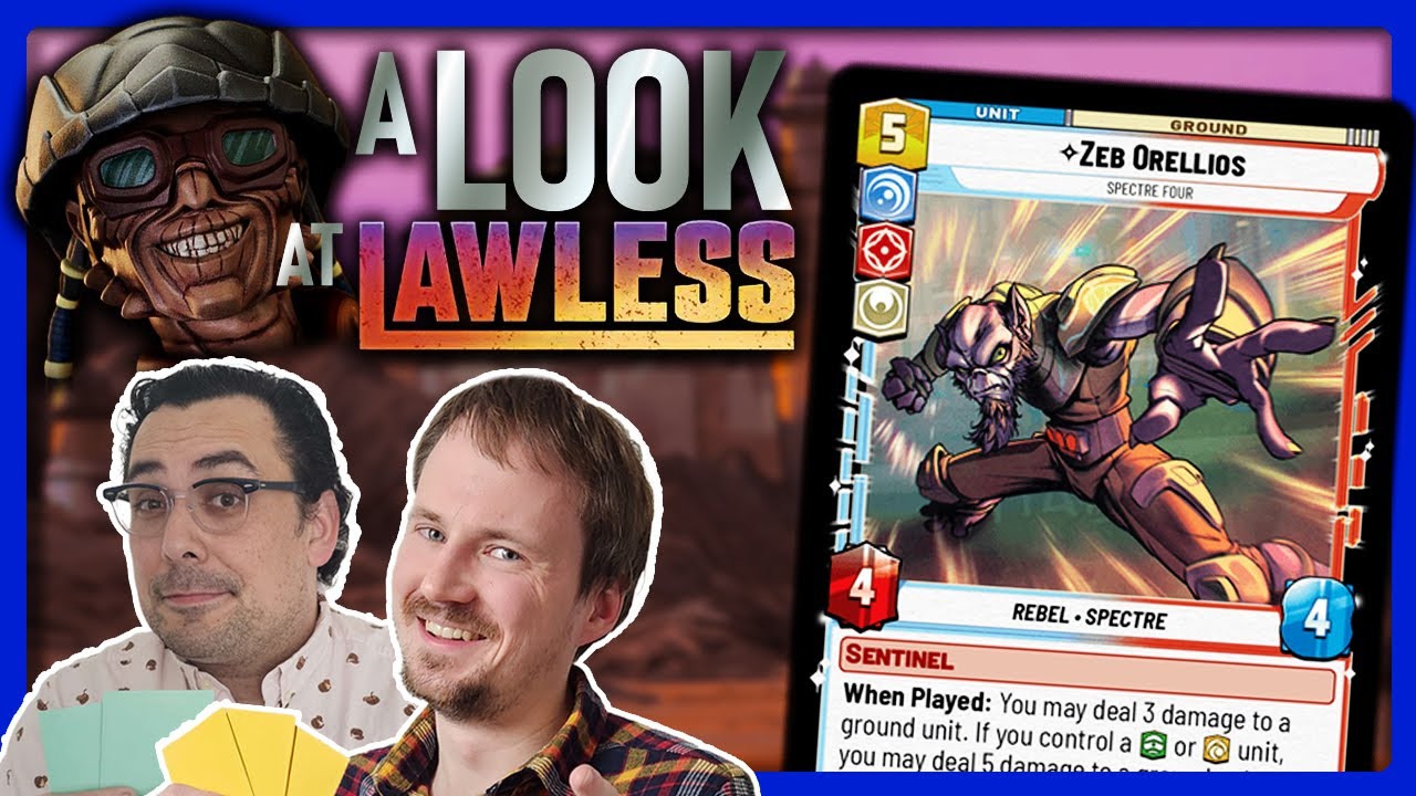 Exciting NEW DESIGNS in A Lawless Time! || Galactic Ambition: A Star Wars Unlimited Podcast 25