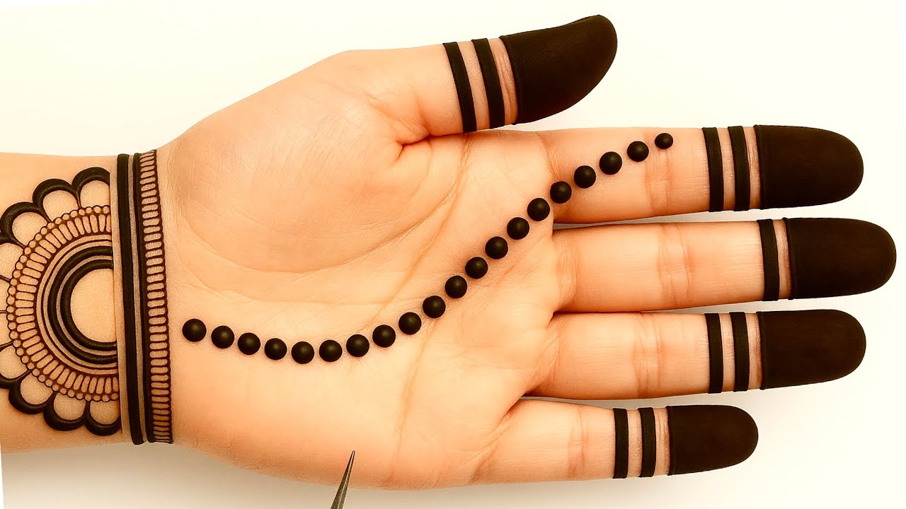 Simple Stylish Mehndi design easy & Simple | Front hand mehandi design | Mehendi ki design | Henna 
