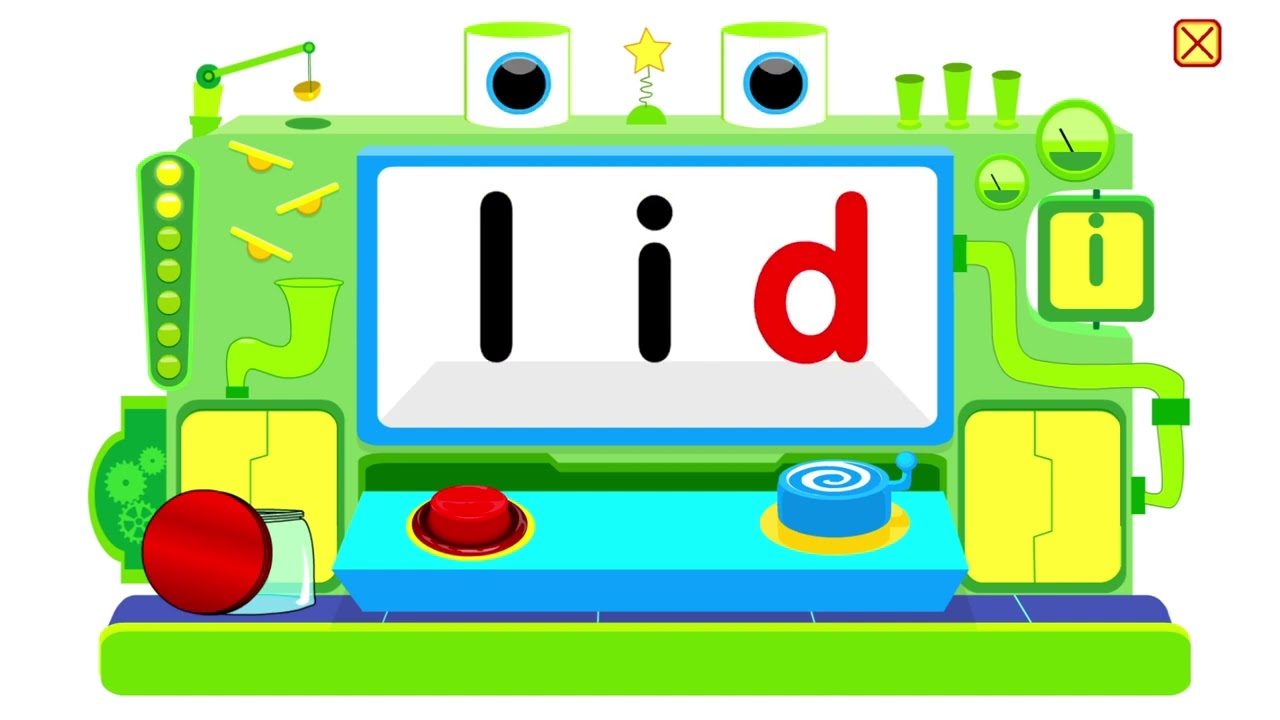 STARFALL Short Vowel Word Machines