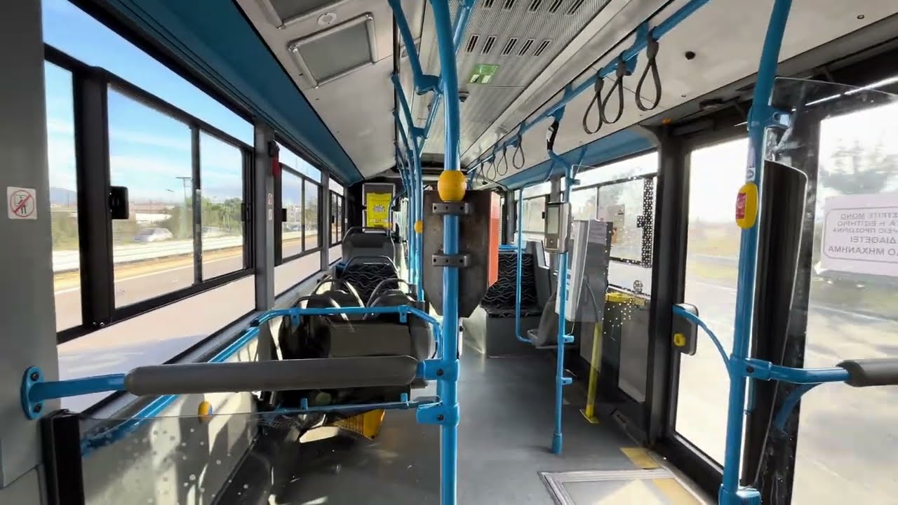 Riding a Mercedes-Benz Citaro C2 in Thessaloniki