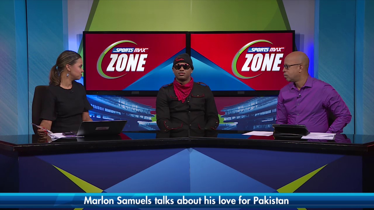 Marlon Samuels talks about his love for Pakistan | SportsMax Zone | April 10, 2017