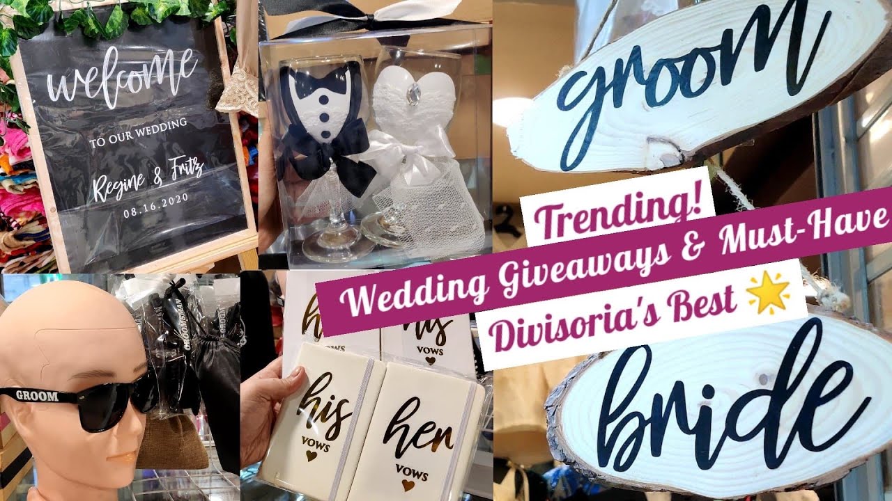 Divisoria Souvenirs for Events | Price Update & Giveaway Ideas