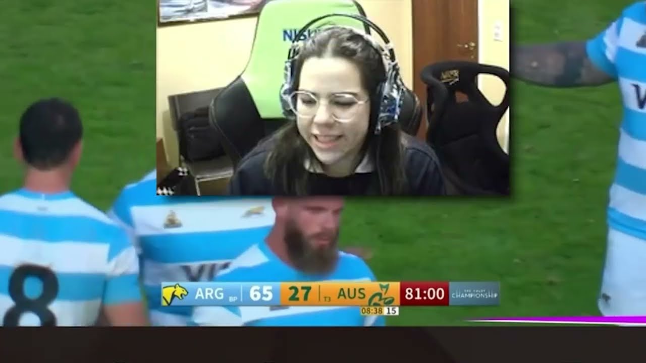 RUGBY CHAMPIONSHIP - Pumas vs Wallabies reacción en stream #rugby #rugbyargentino #rugbyunion
