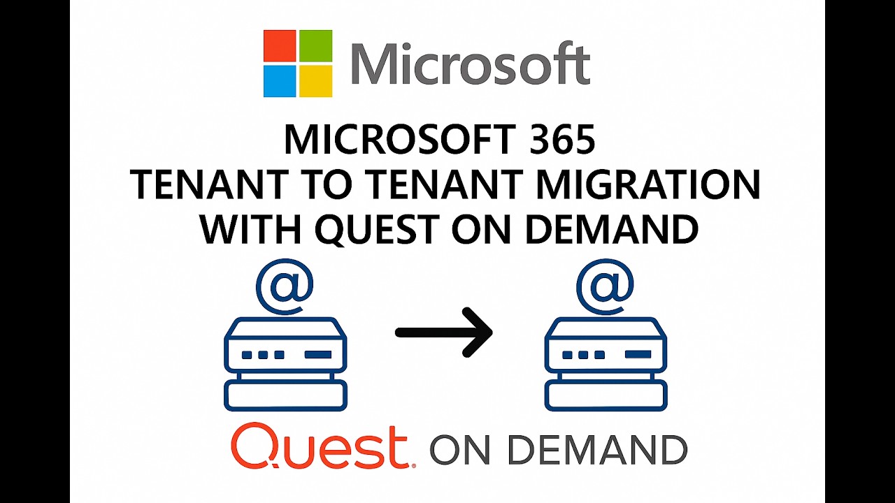 Microsoft 365 Tenant to Tenant Migration with Quest On Demand tool Part-1