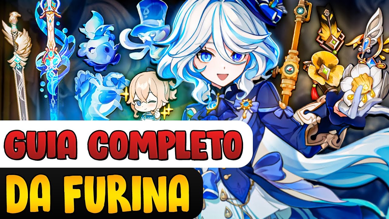 GUIA COMPLETO DA FURINA - A MELHOR BUILD, ARMAS, ARTEFATOS E TIMES | GENSHIN IMPACT