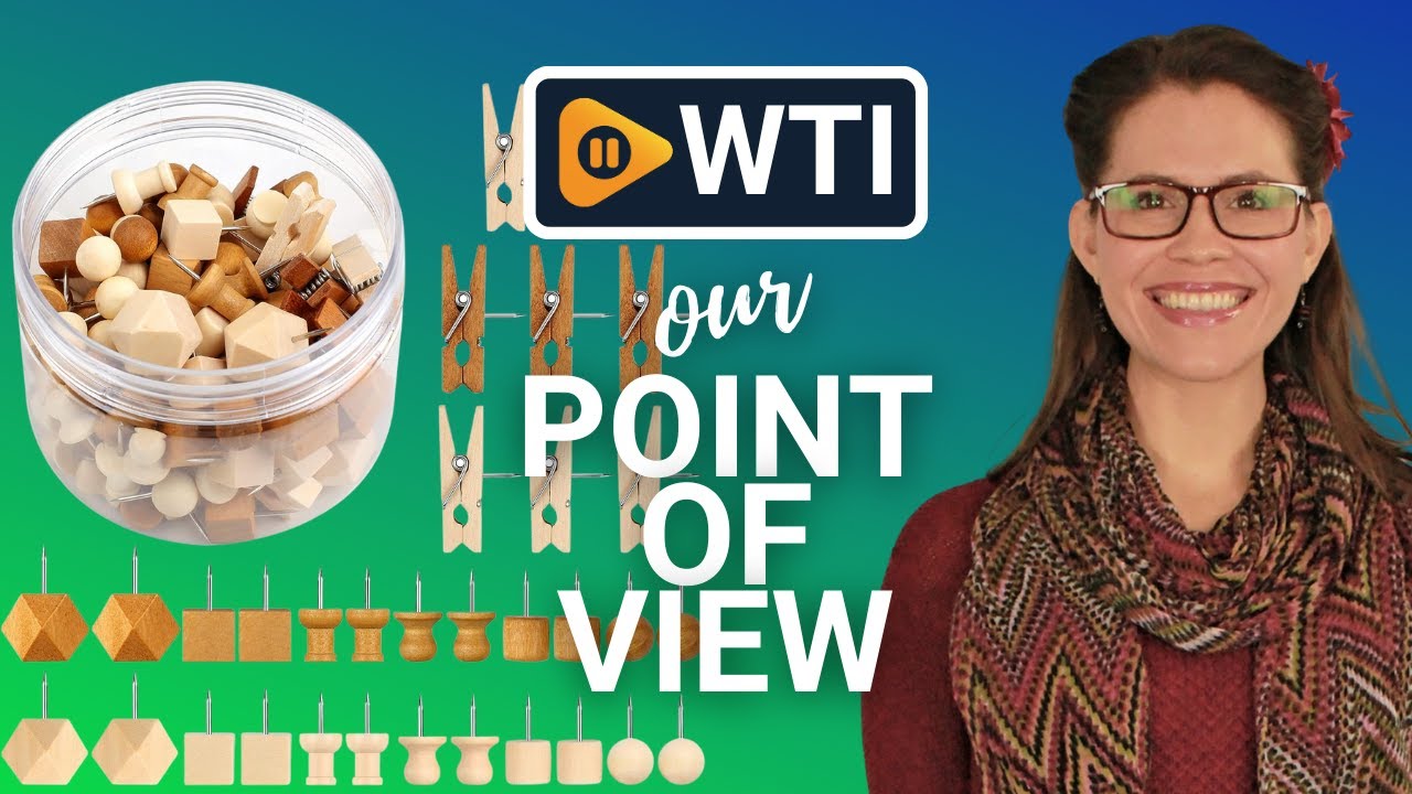 Phinus Wooden Thumb Tacks | Our Point Of View