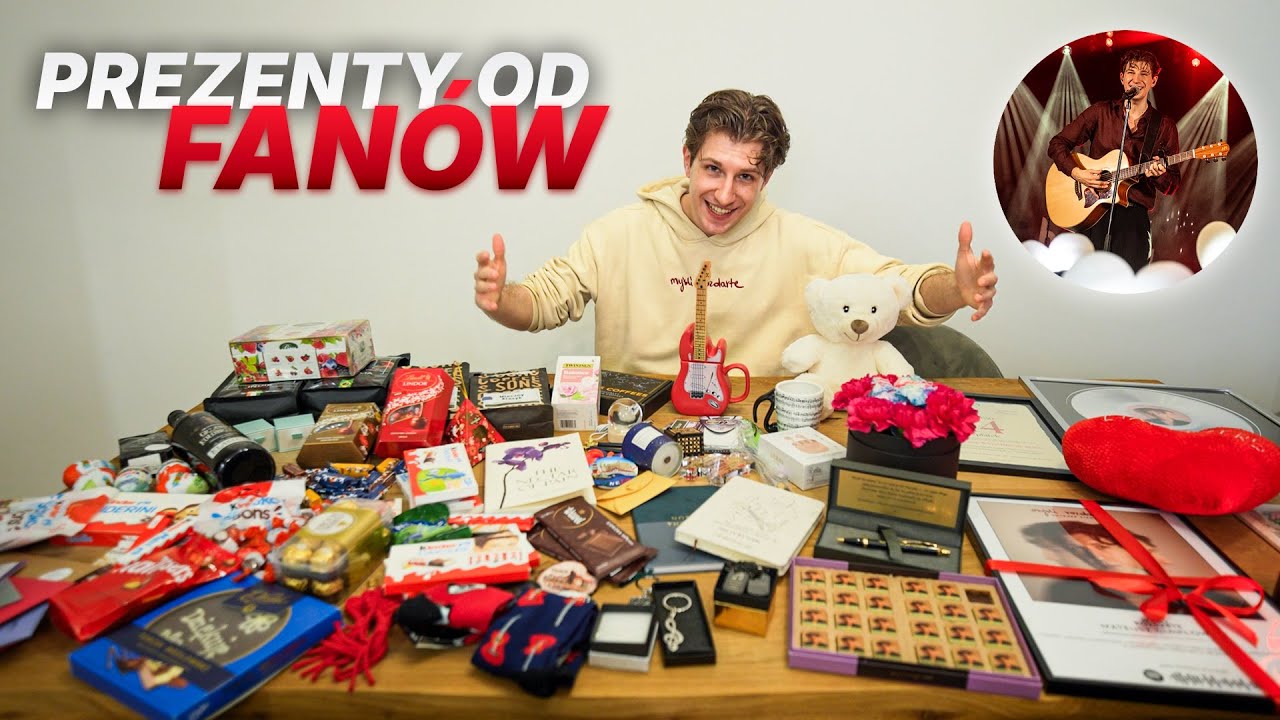 Otwieram PREZENTY OD FANÓW po koncercie! 🎁