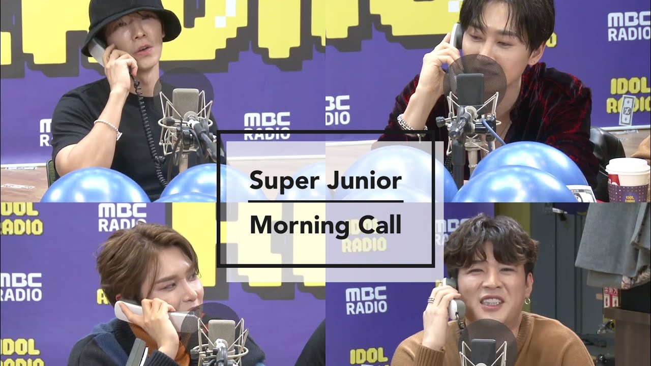 [ENG SUB] Super Junior Donghae, Eunhyuk, Ryeowook & Shindong's Sweet Morning Call #2YA2YAO