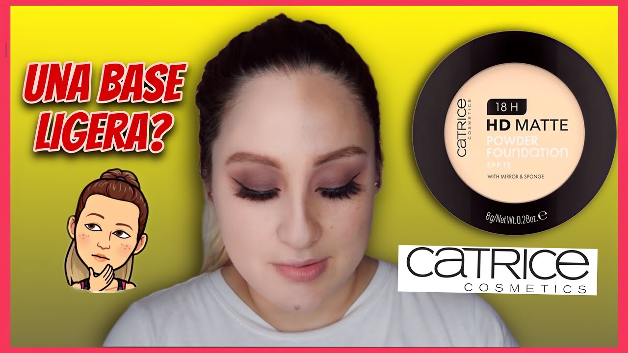 🔥NUEVA BASE EN POLVO DE CATRICE | HD MATTE POWDER FOUNDATION 18H