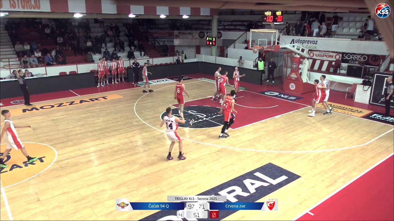 TRIGLAV KLS Čačak 94 Quantox - Crvena zvezda