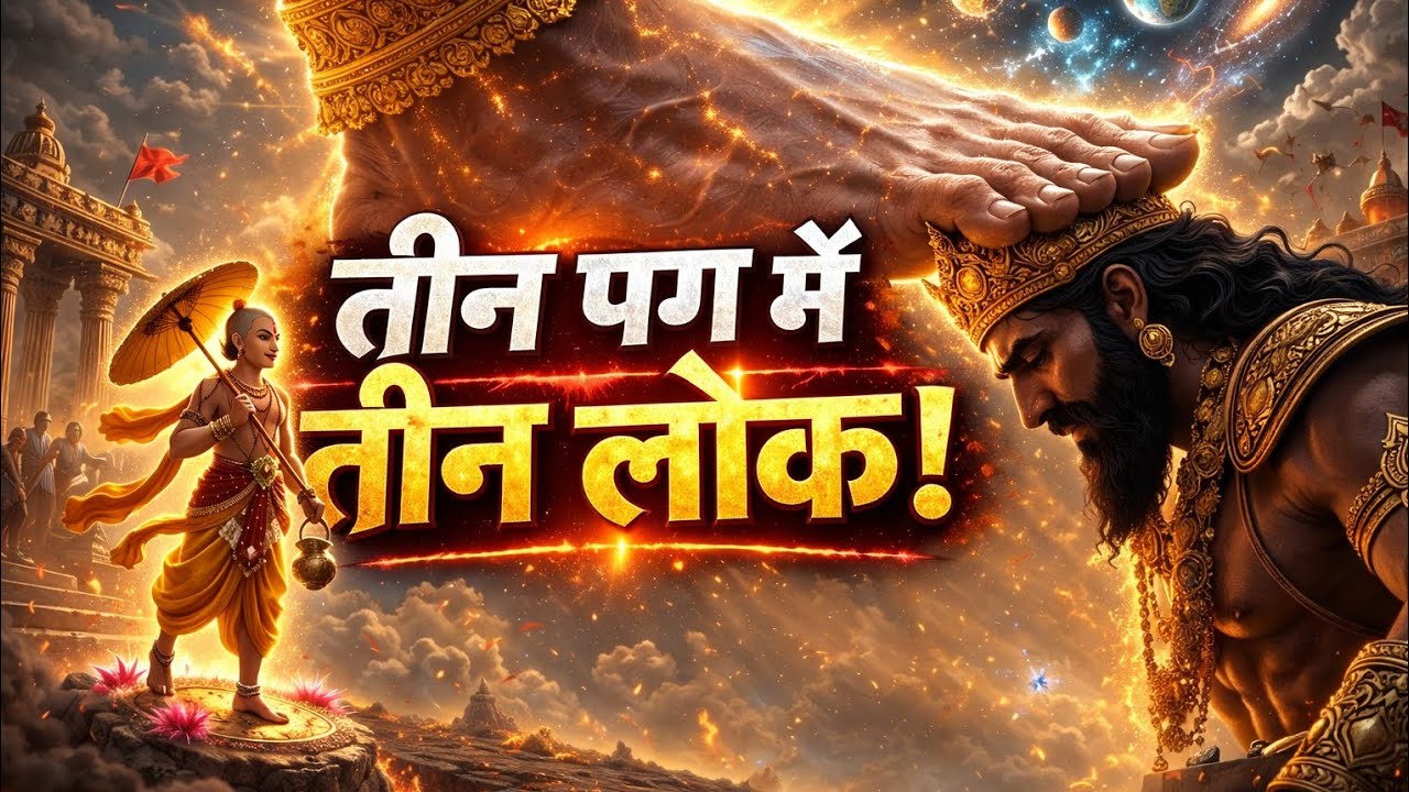 तीन कदम... और पूरा ब्रम्हाण्ड नाप लिया!😱| वामन अवतार