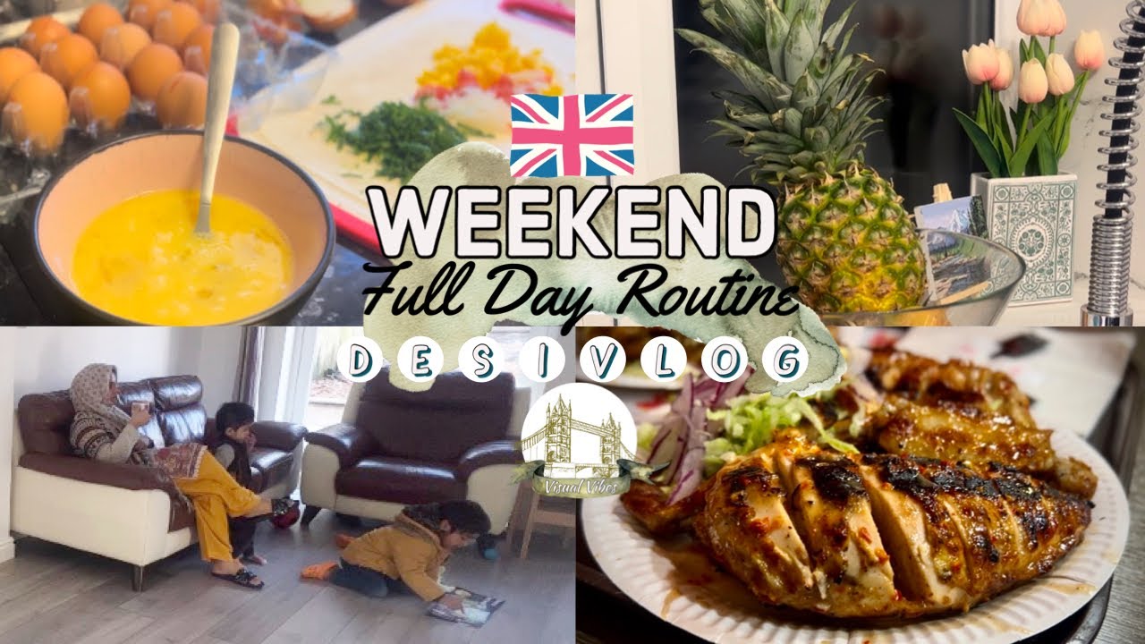 Full Day Busy Kitchen Routine | Weekend Vlog