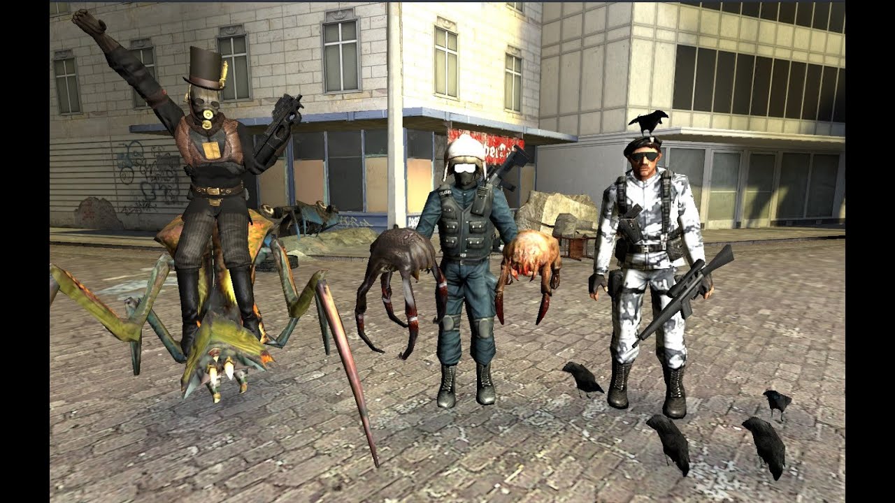 Counter strike Source Zombie Riot Multiplayer zn mini gorod v1