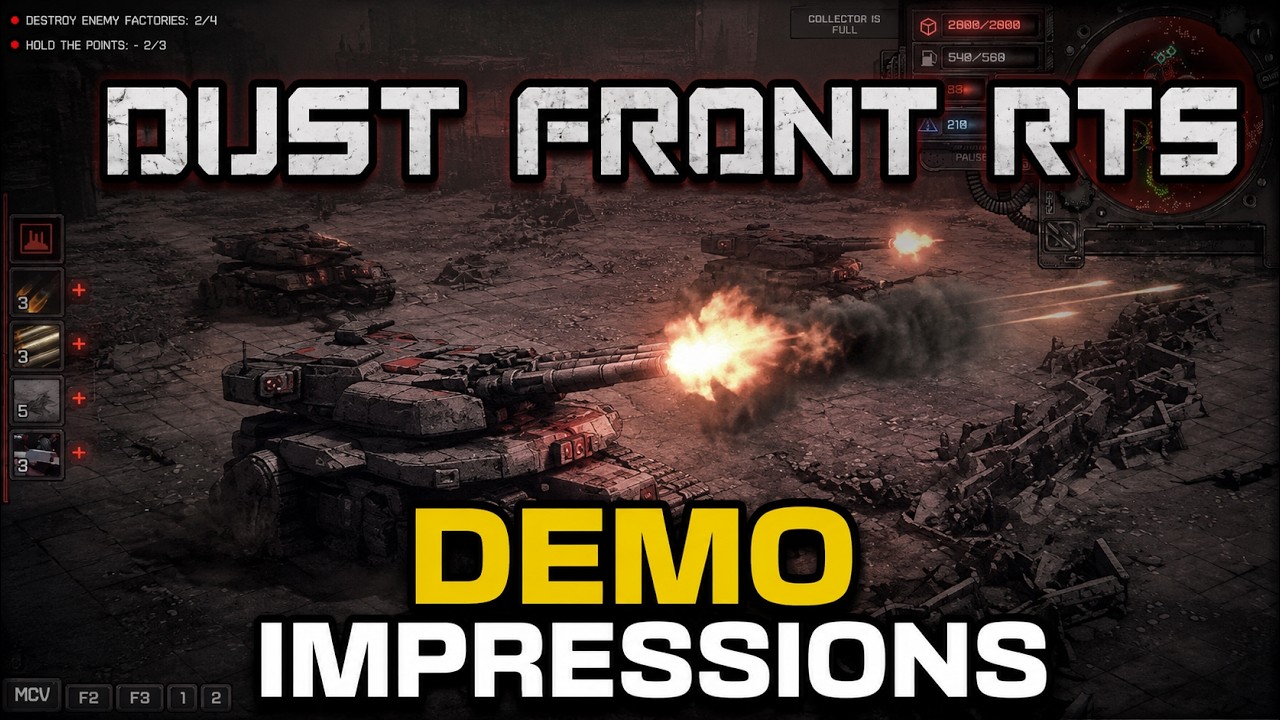 Впечатления от демоверсии Dust Front RTS &mdash; одна из лучших RTS-демок за долгое время?
