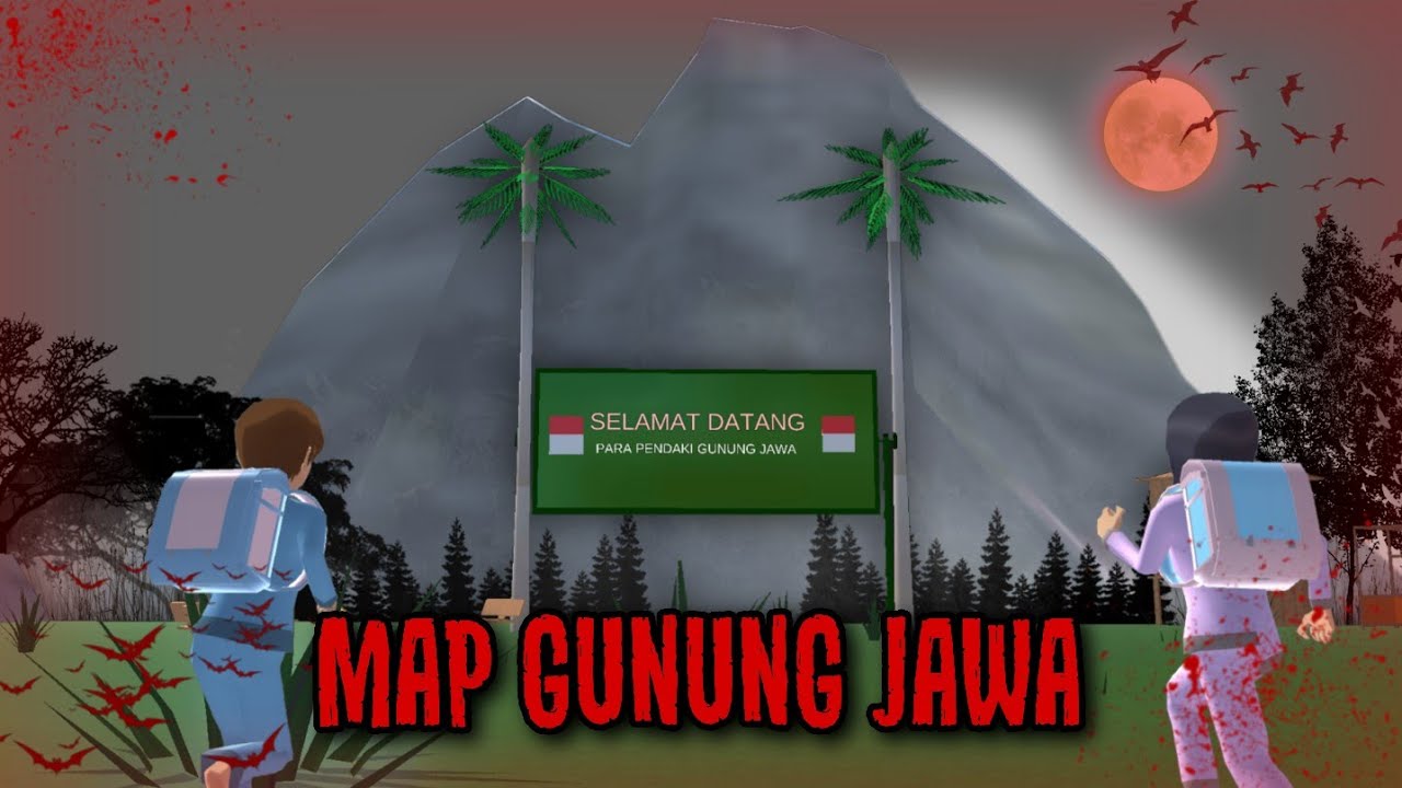 BUKAN ROBLOX  : MISTERI MAP GUNUNG JAWA || HORROR MOVIE SAKURA SCHOOL SIMULATOR 