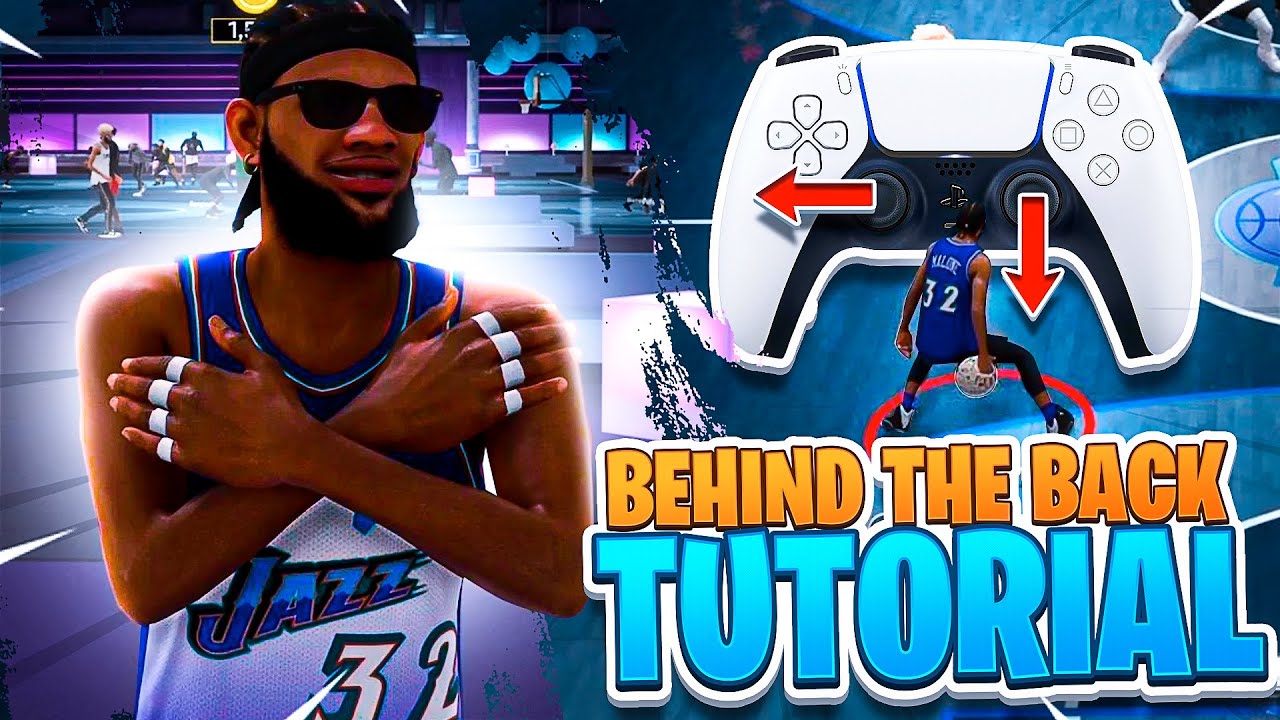 HOW TO DO THE MISDIRECTION BEHIND THE BACK IN NBA 2K22! *MISDIRECTION DRIBBLE TUTORIAL*