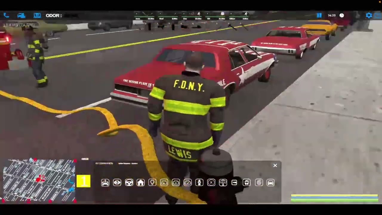 FDNY SQUAD 1 LAUNDRY-MAT FIRE