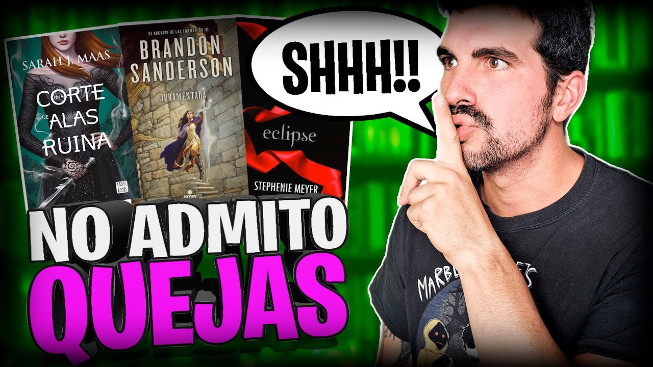 🔝 10 LIBROS de los que NO acepto CRÍTICAS 🔝