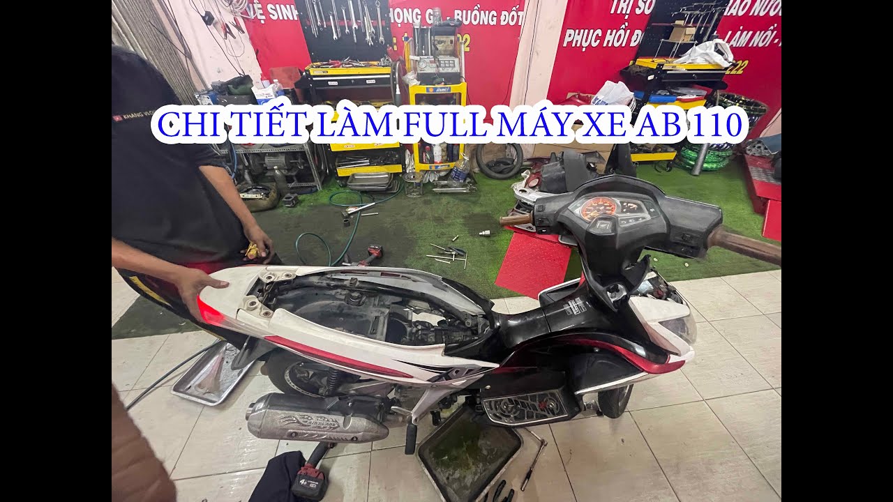 #496# CHI TIẾT LÀM MÁY AIR BLADE 110 ! KINH NGHIỆM CHO AE THỢ TRÁNH BỊ ĂN HÀNH
