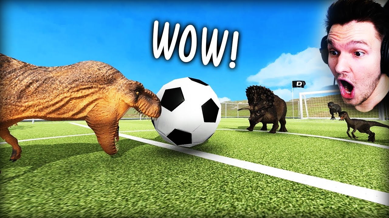 DINOSAURIER SPIELEN FUßBALL... viele, sehr viele sterben.. !!! | Beast Battle Simulator (Part 2)