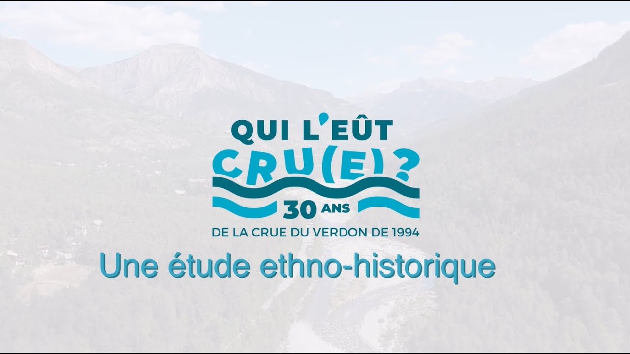 Crue du Verdon de 1994 : 30 ans après
