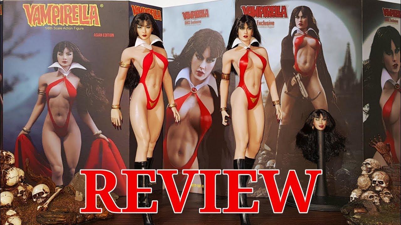 REVIEW VAMPIRELLA SHCC EXCLUSIVE TBLeague / PHICEN 1/6 FIGURE.