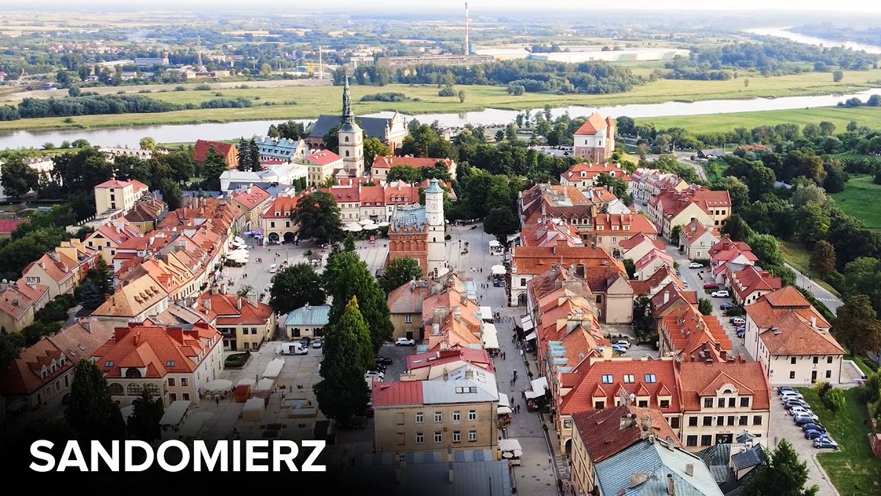 Sandomierz | POLSKA Z GÓRY | 4K