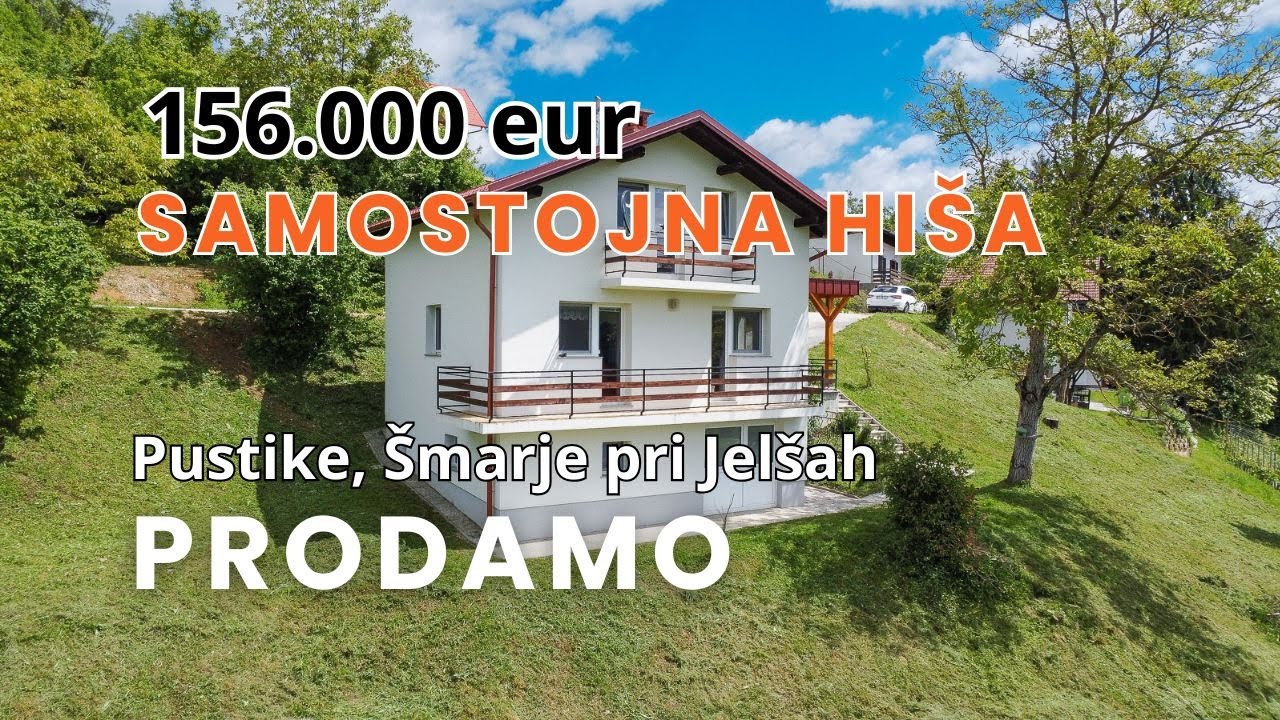 Bi živeli v tej čudoviti hiški s pogledom na griče? | Pustike, Šmarje pri Jelšah