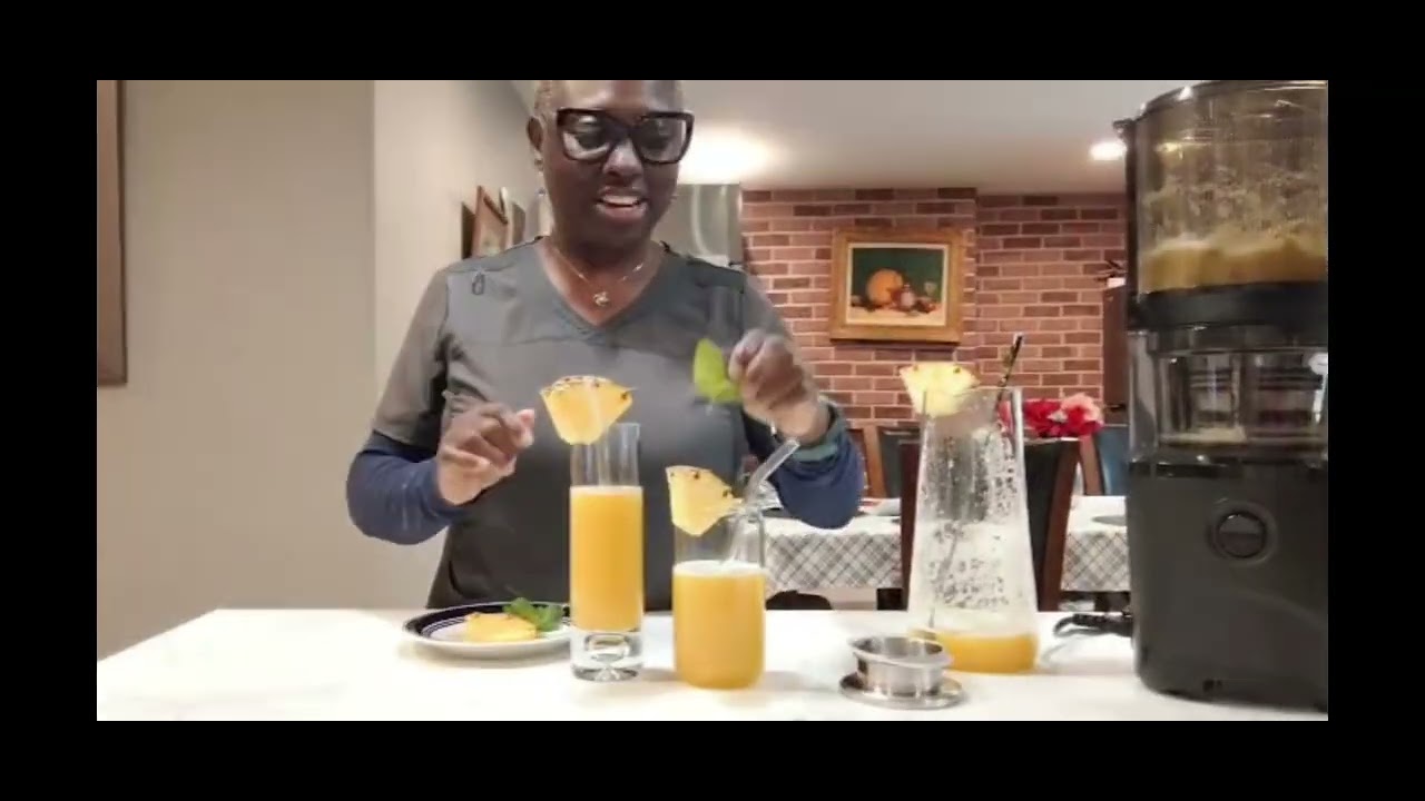 Pineapple Mint Juice